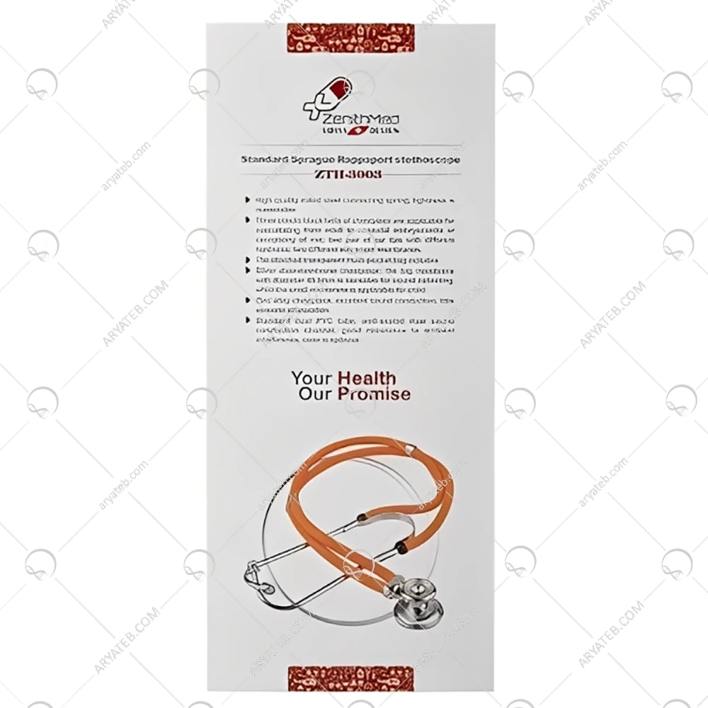 گوشی پزشکی دوپاویون دوشلنگ زنیت مد 3003