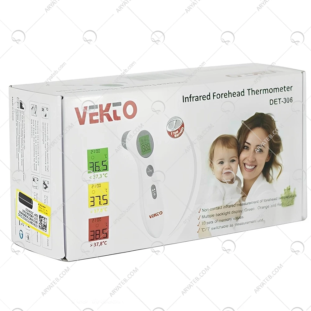 تب سنج لیزری غیرتماسی وکتو DET-306