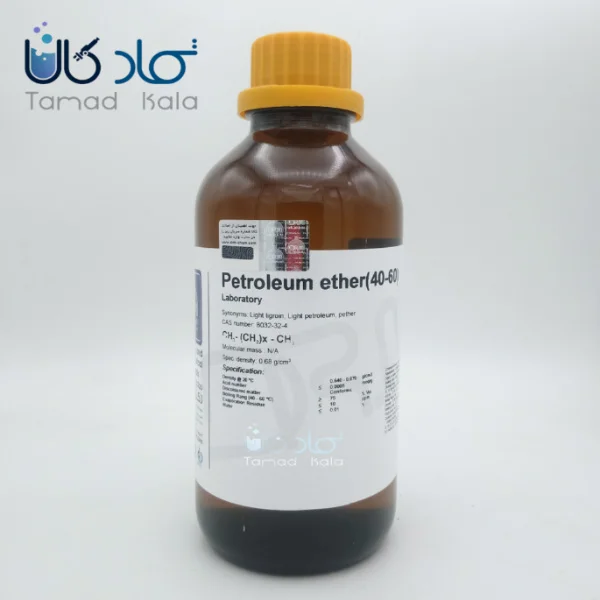 پترولیوم اتر 40 60 درجه سانتی گراد Laboratory دکتر مجللی
