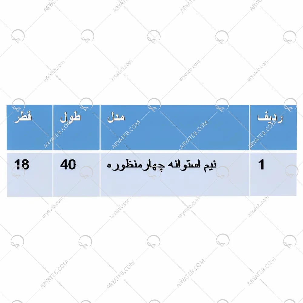 بالش نیم استوانه ای چند منظوره رایا فوم