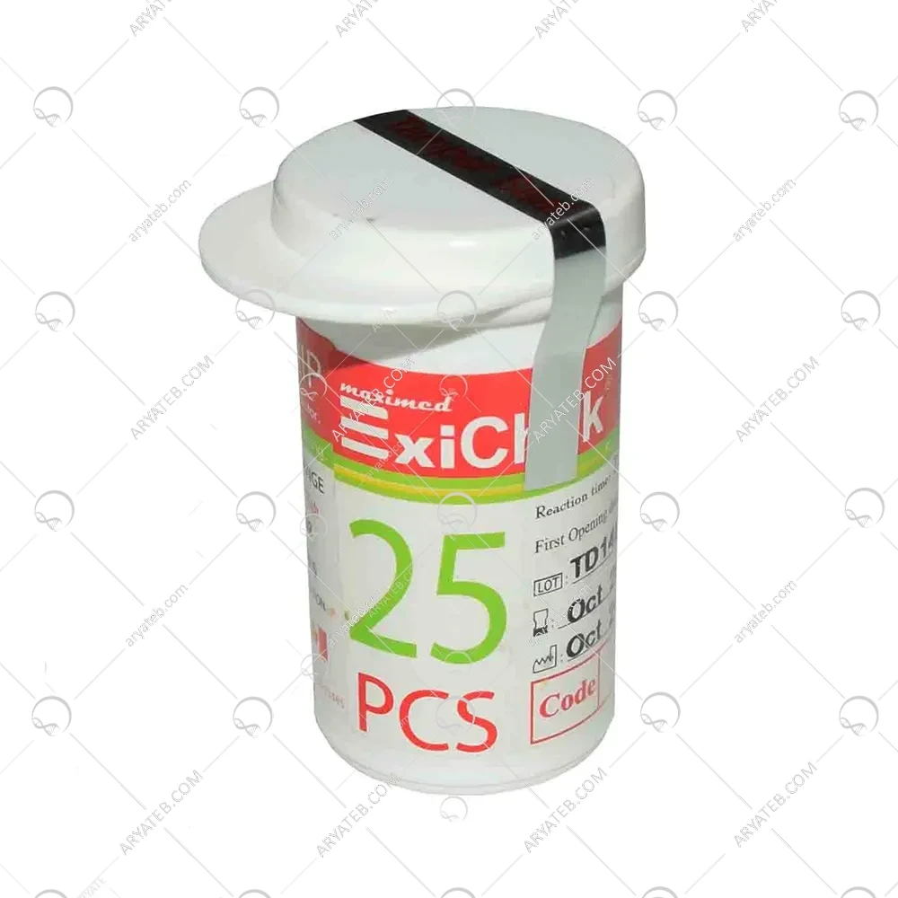 نوار تست قند خون اکسی چک EXICHEK