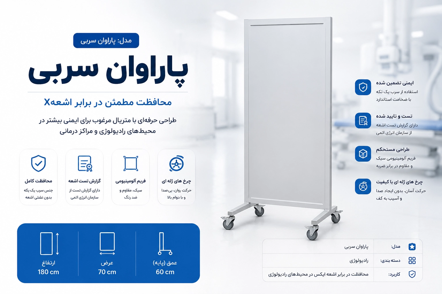پاراوان سربی