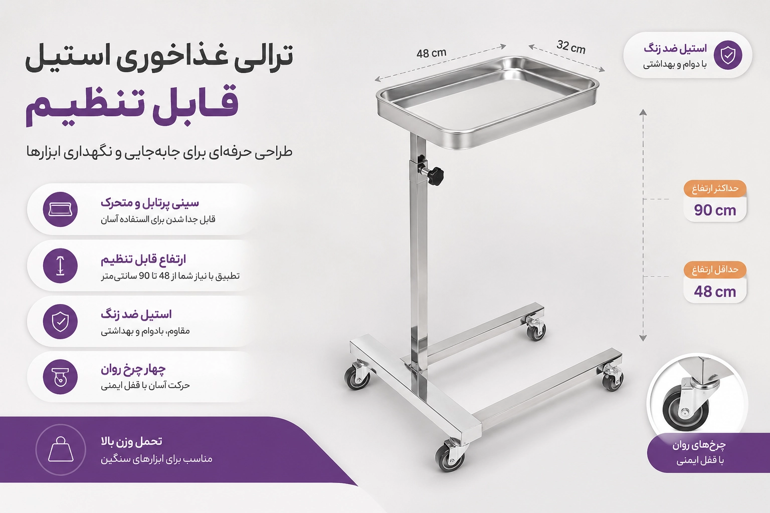 میز مایو + خرید و قیمت + راهنمای خرید