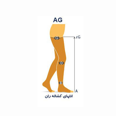 اندازه گیری جوراب واریس ورنا