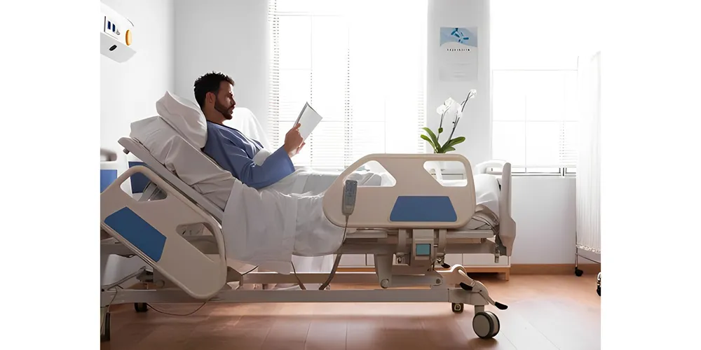 تنظیم تخت بیمارستان