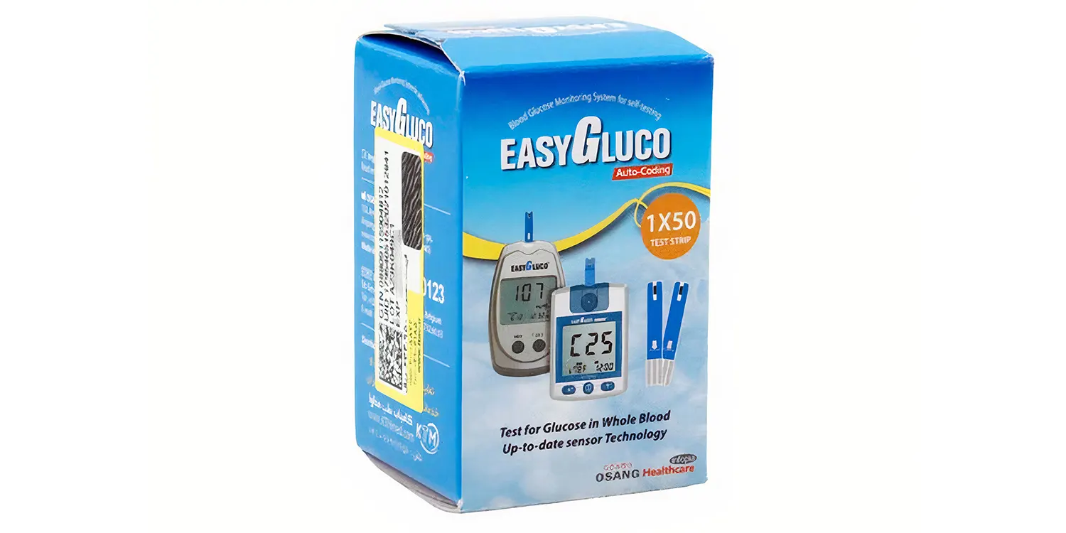 طرز استفاده از دستگاه قند خون easy gluco