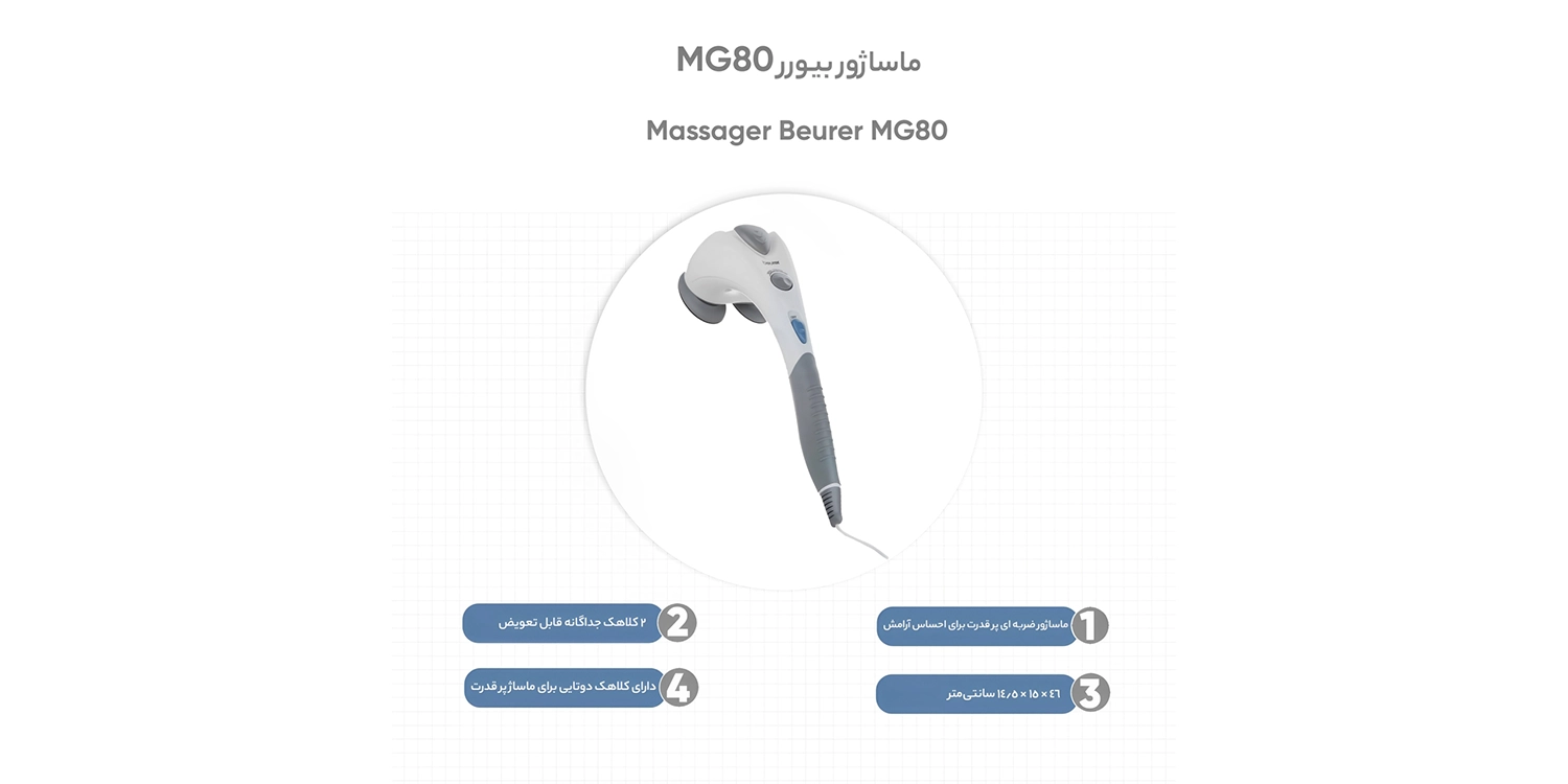ماساژور بیورر mg80