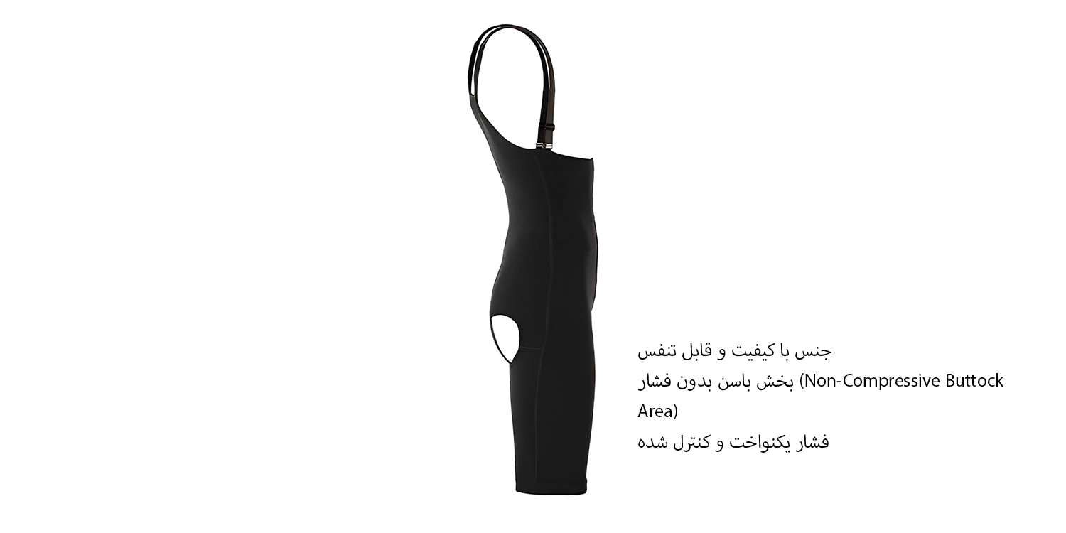 گن تزریق چربی به باسن پایین زانو مدیک