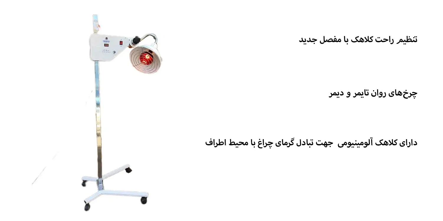 چراغ ir تک شعله