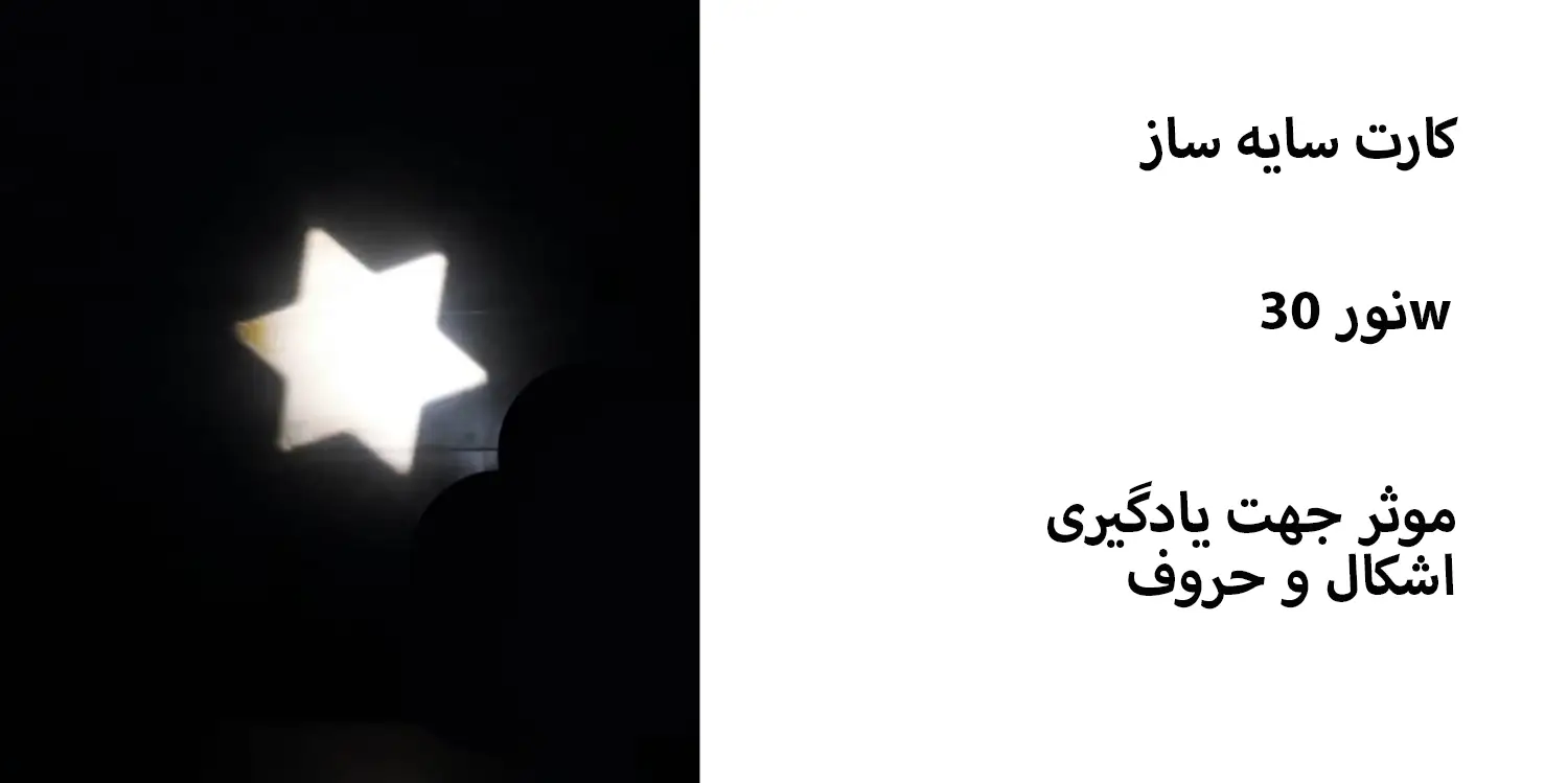 کارت سایه ساز کاردرمانی
