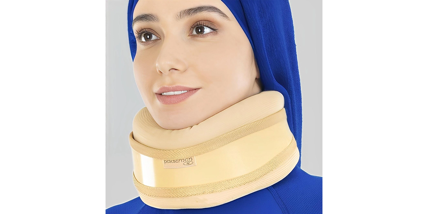 طریقه بستن گردنبند طبی نیمه سخت