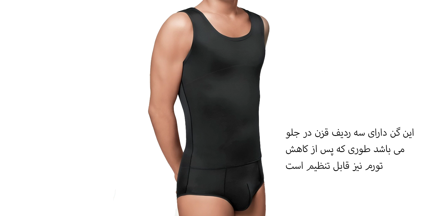 گن بعد از جراحی ژنیکوماستی لیپوماتیک و ابدو مردانه مدیک
