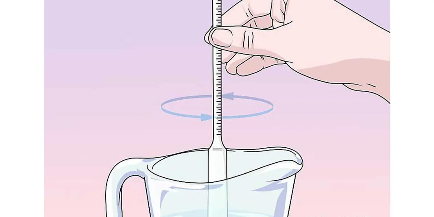 طریقه استفاده از الکل سنج فرانسوی
