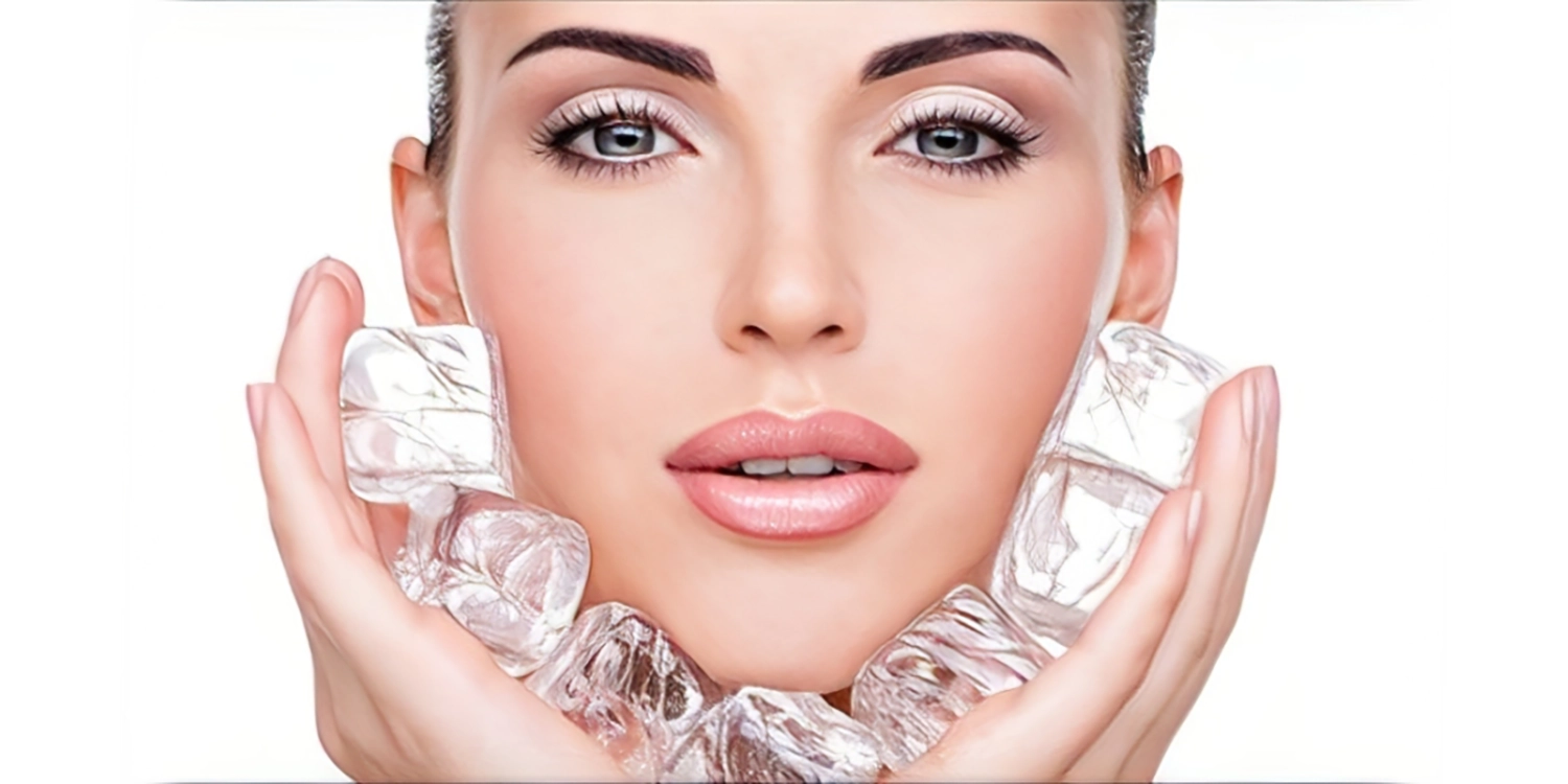 چند بار در هفته از یخ روی صورت بگذاریم