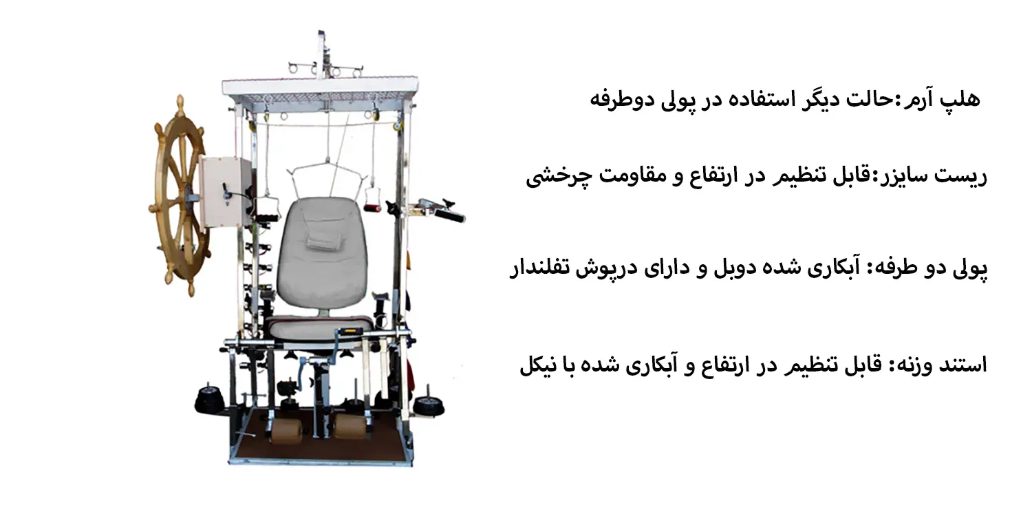 صندلی فیزیوتراپی
